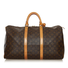 Louis Vuitton Monogram Keepall 50 (SHG-36324)