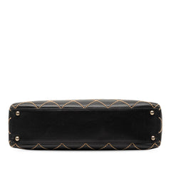 Chanel CC Calfskin Wild Stitch Handbag