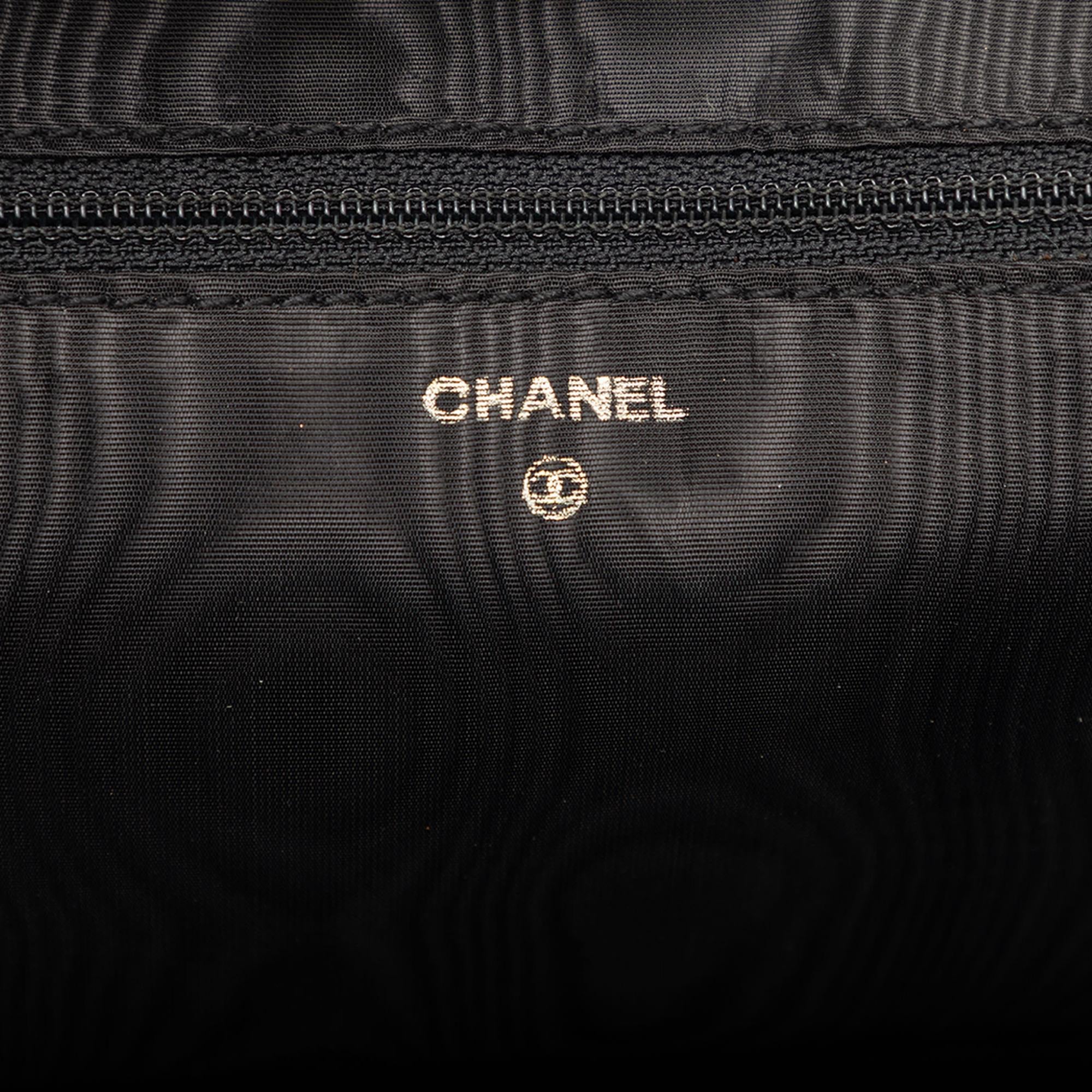 Chanel CC Caviar Documents Portfolio Clutch