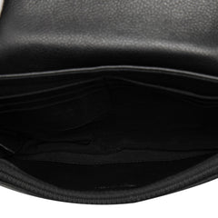 Chanel CC Caviar Half Moon Wallet on Chain