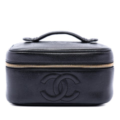 Chanel CC Caviar Vanity Bag