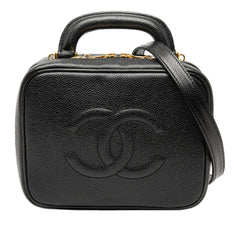 Chanel CC Caviar Vanity Case