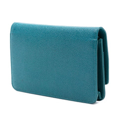 Chanel CC Caviar Wallet On Chain