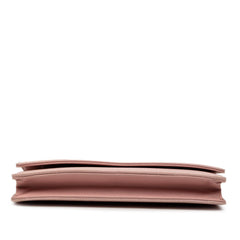 Chanel CC Caviar Wallet On Chain