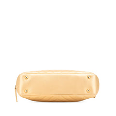 Chanel CC Chevron Lambskin Camera Shoulder Bag