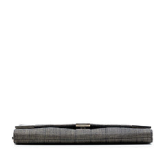 Chanel CC Choco Bar Denim Chain Flap