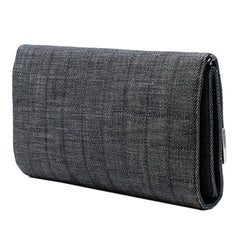 Chanel CC Chocolate Bar Denim Flap