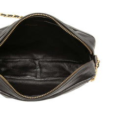 Chanel CC Diamond Quilted Lambskin Tassel Camera Bag