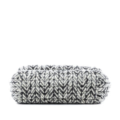 Chanel CC Herringbone Tweed Flap