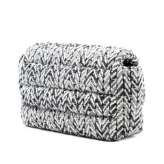 Chanel CC Herringbone Tweed Flap