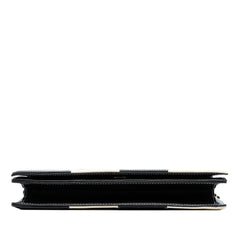 Chanel CC Lambskin Embroidered Clutch With Chain