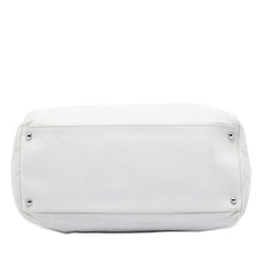 Chanel CC Lambskin Frame Tote