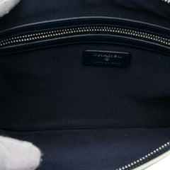 Chanel CC Lambskin Patchwork Tassel Clutch