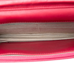 Chanel CC Lambskin Wild Stitch Wallet on Chain