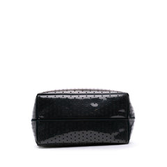 Chanel CC Quilted Cotton and PVC Punching Tote