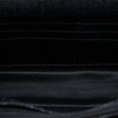 Chanel CC Quilted Crinkled Patent Wallet On Chain