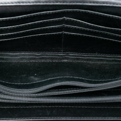 Chanel CC Quilted Lambskin East West Wallet on Chain