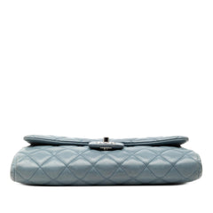 Chanel CC Quilted Lambskin Flap Clutch with Chain