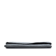 Chanel CC Quilted Lambskin Foldover Clutch