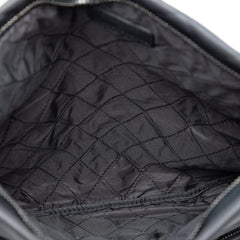 Chanel CC Quilted Lambskin Foldover Clutch