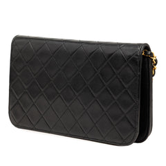 Chanel CC Quilted Lambskin Full Single Flap