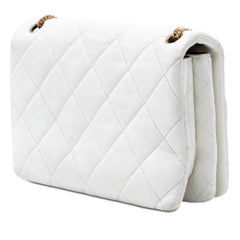 Chanel CC Quilted Lambskin Looping Chain Flap