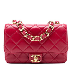 Chanel CC Quilted Lambskin Single Flap