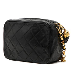 Chanel CC Quilted Lambskin Tassel Camera Bag