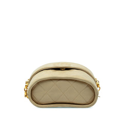 Chanel CC Quilted Lambskin Tassel Chain Vanity Bag