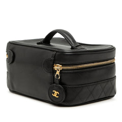 Chanel CC Quilted Lambskin Vanity Bag