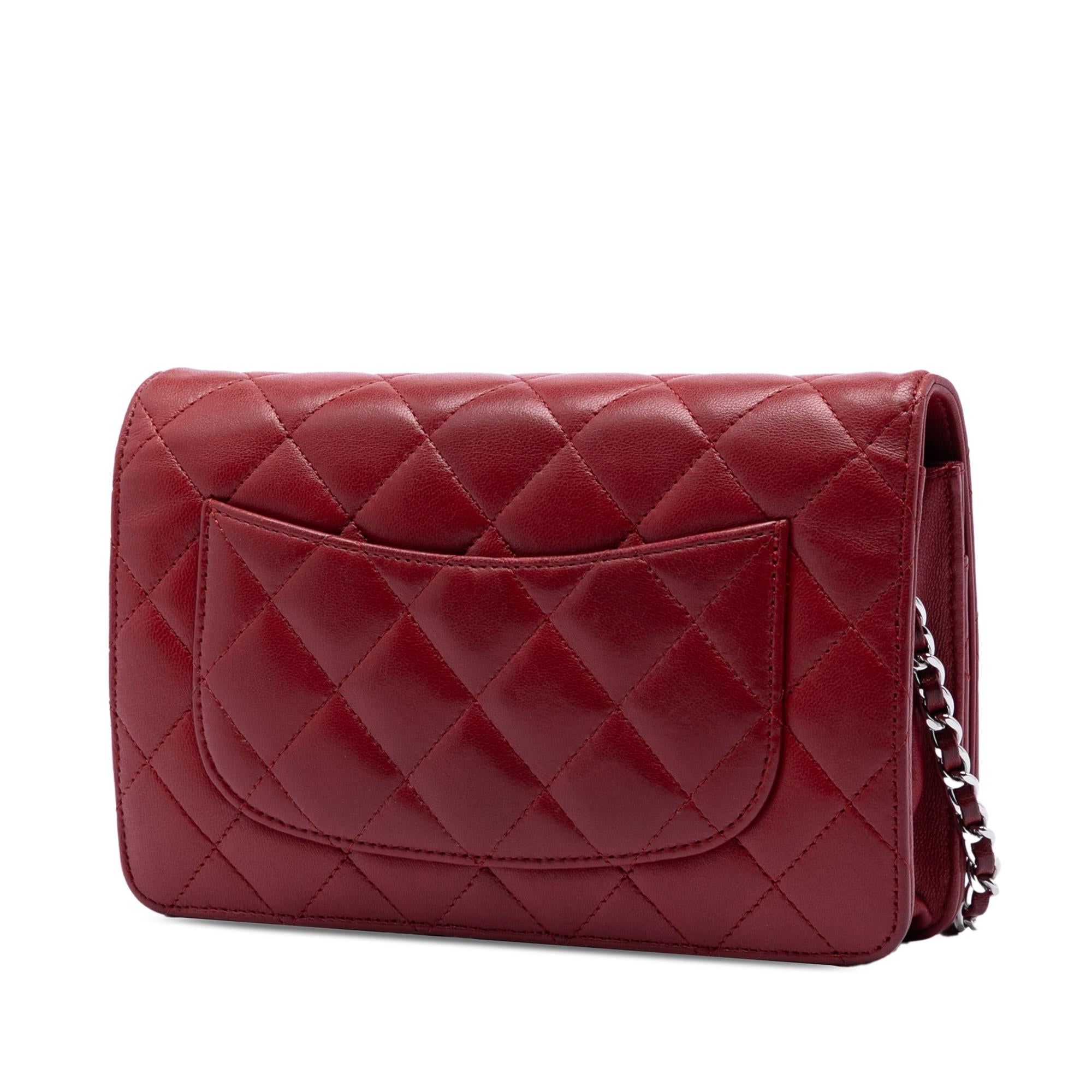 Chanel CC Quilted Lambskin Wallet on Chain