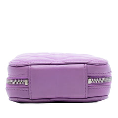 Chanel CC Quilted Lambskin Zip Phone Case