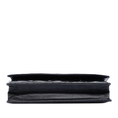 Chanel CC Quilted Patent Brilliant Wallet On Chain