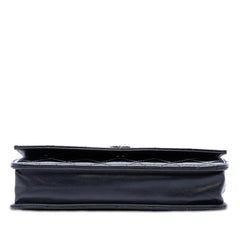 Chanel CC Quilted Patent Brilliant Wallet On Chain