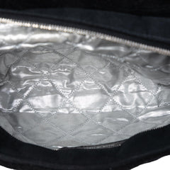 Chanel CC Quilted Terry Cloth Flap