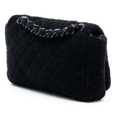 Chanel CC Quilted Terry Cloth Flap
