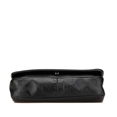 Chanel CC Studded Lambskin East West Flap