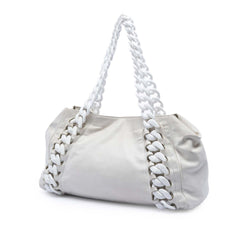 Chanel Calfskin Modern Chain Rhodoid East West Tote