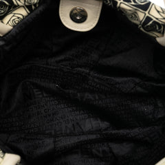 Chanel Camellia Canvas Coco Ball Tote
