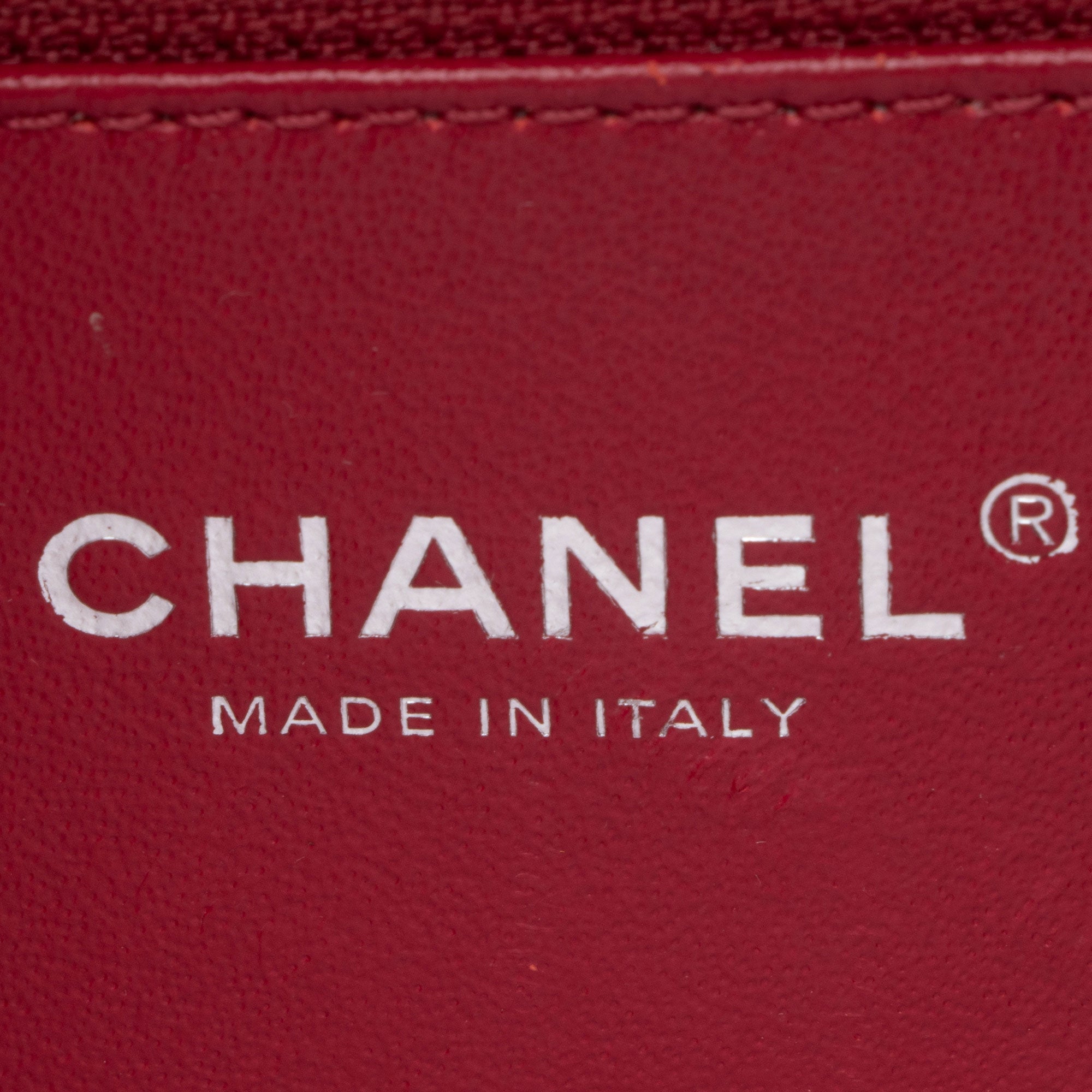 Chanel Caviar Leather CC Filigree Medium Vanity Case