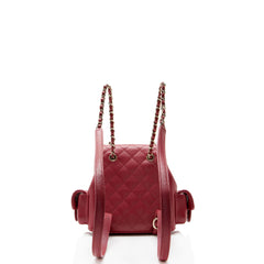 Chanel Caviar Leather Cargo Duma Small Backpack