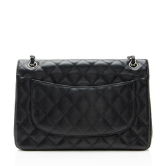 Chanel Caviar Leather Classic Jumbo Double Flap Bag