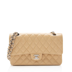 Chanel Caviar Leather Classic Medium Double Flap Bag