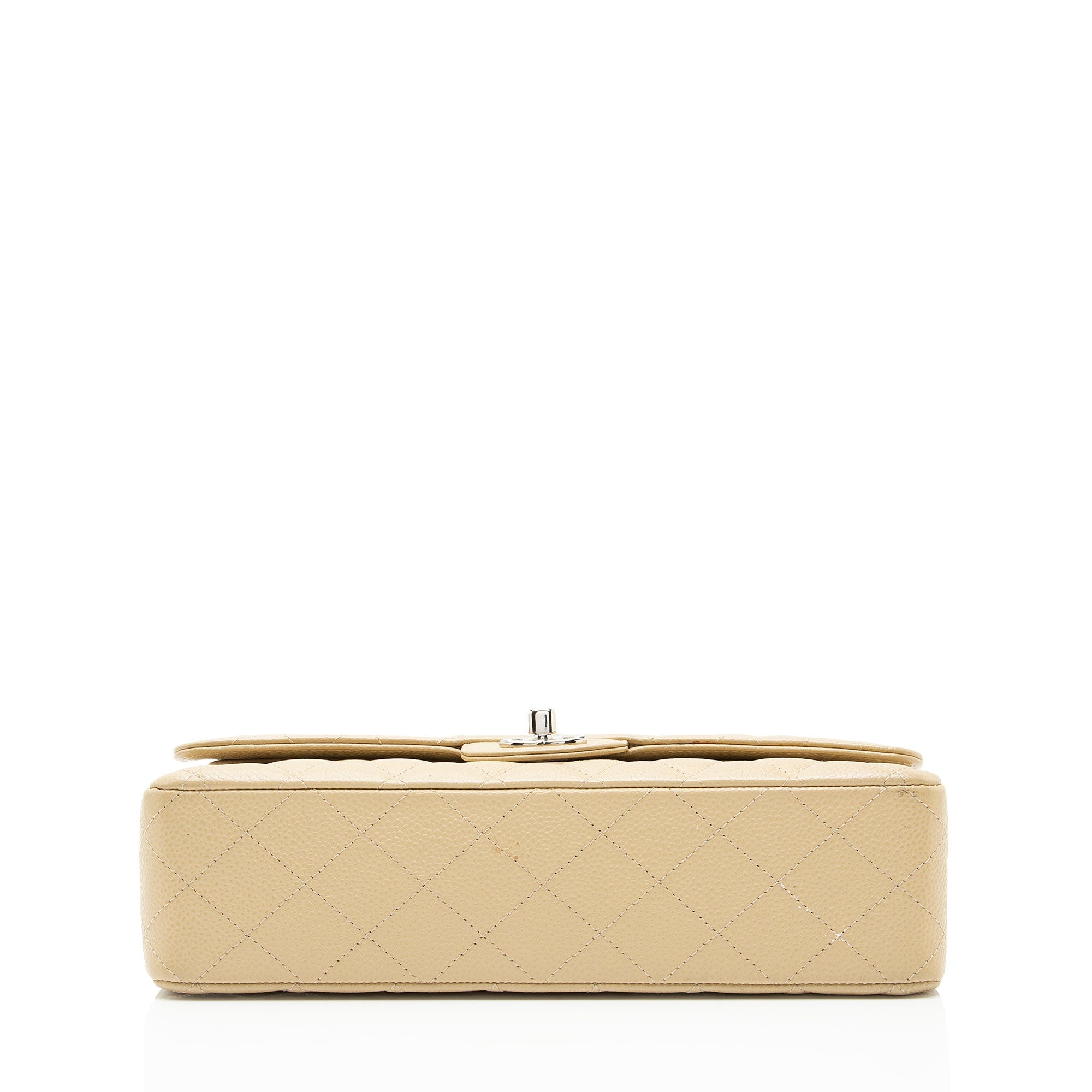 Chanel Caviar Leather Classic Medium Double Flap Bag