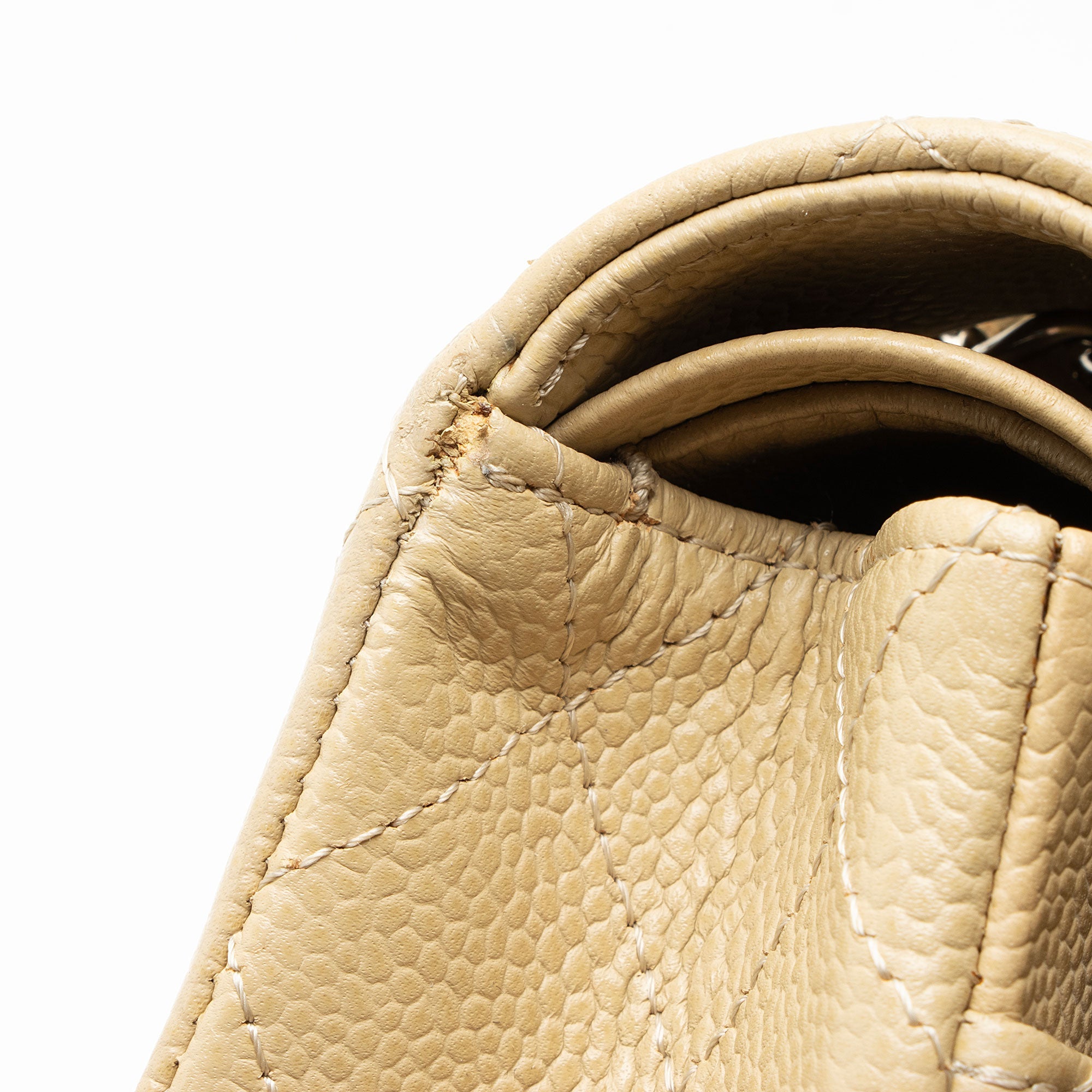 Chanel Caviar Leather Classic Medium Double Flap Bag