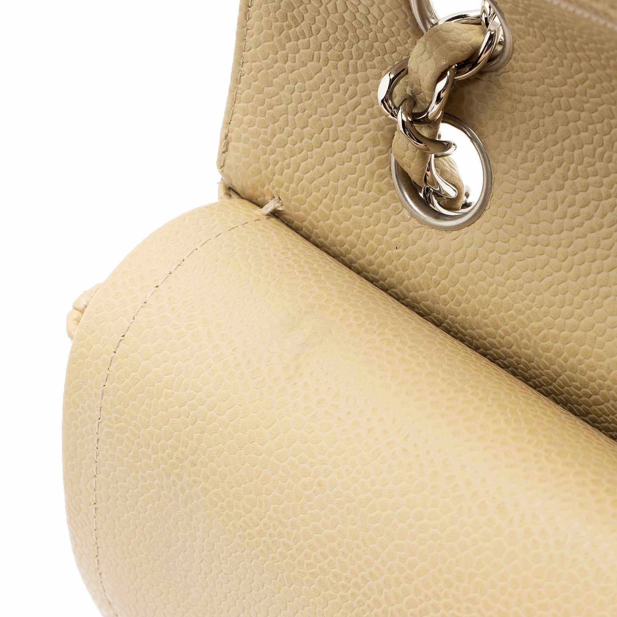Chanel Caviar Leather Classic Medium Double Flap Bag