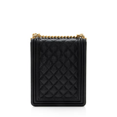 Chanel Caviar Leather N/S Boy Bag