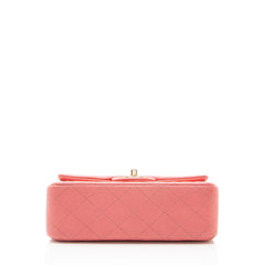 Chanel Caviar Leather Rectangular Top Handle Mini Flap Bag