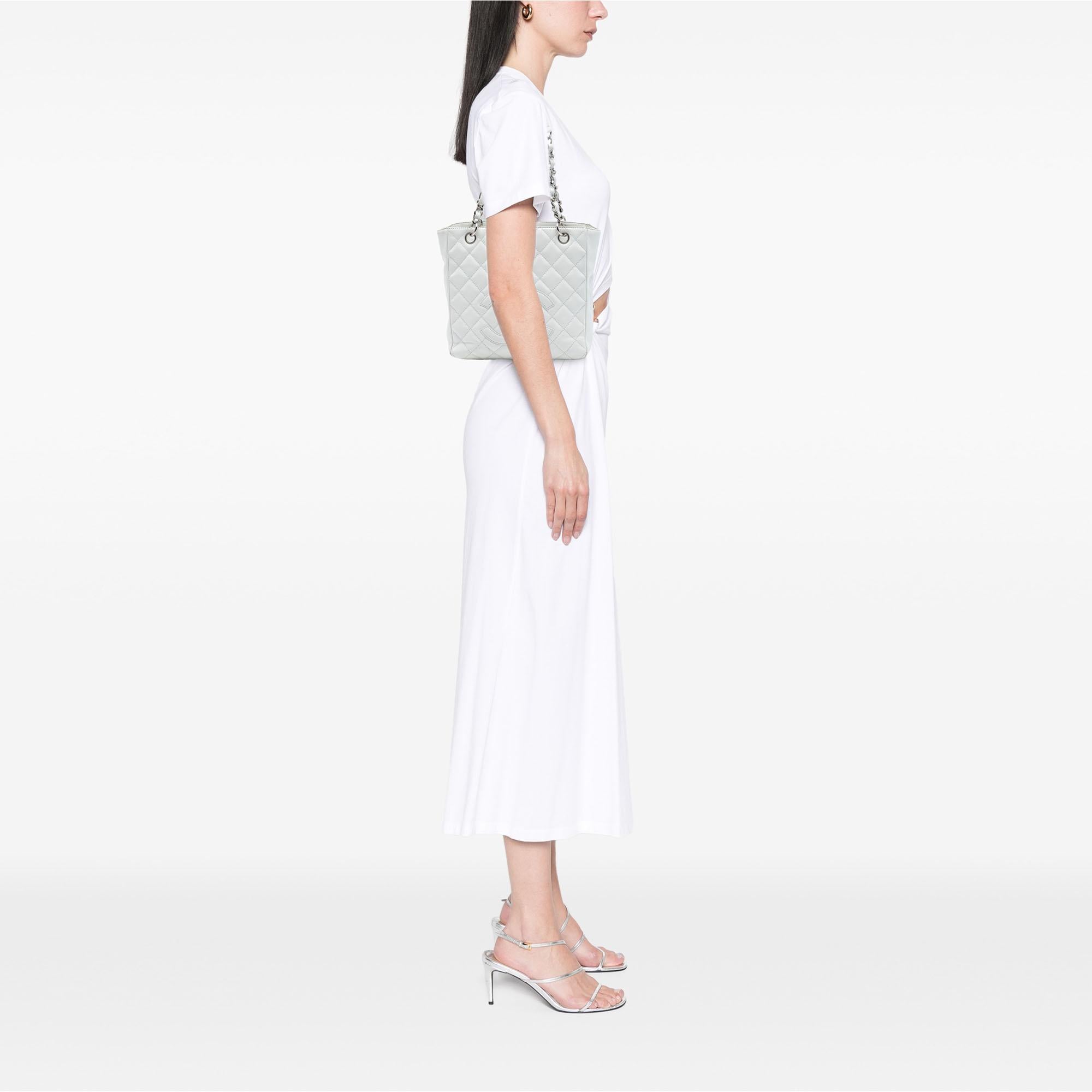 Chanel Caviar Petite Shopping Tote