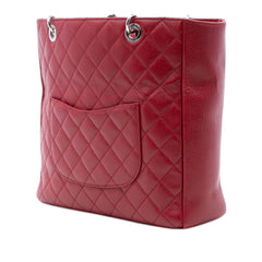 Chanel Caviar Vertical Grand Shopping Tote
